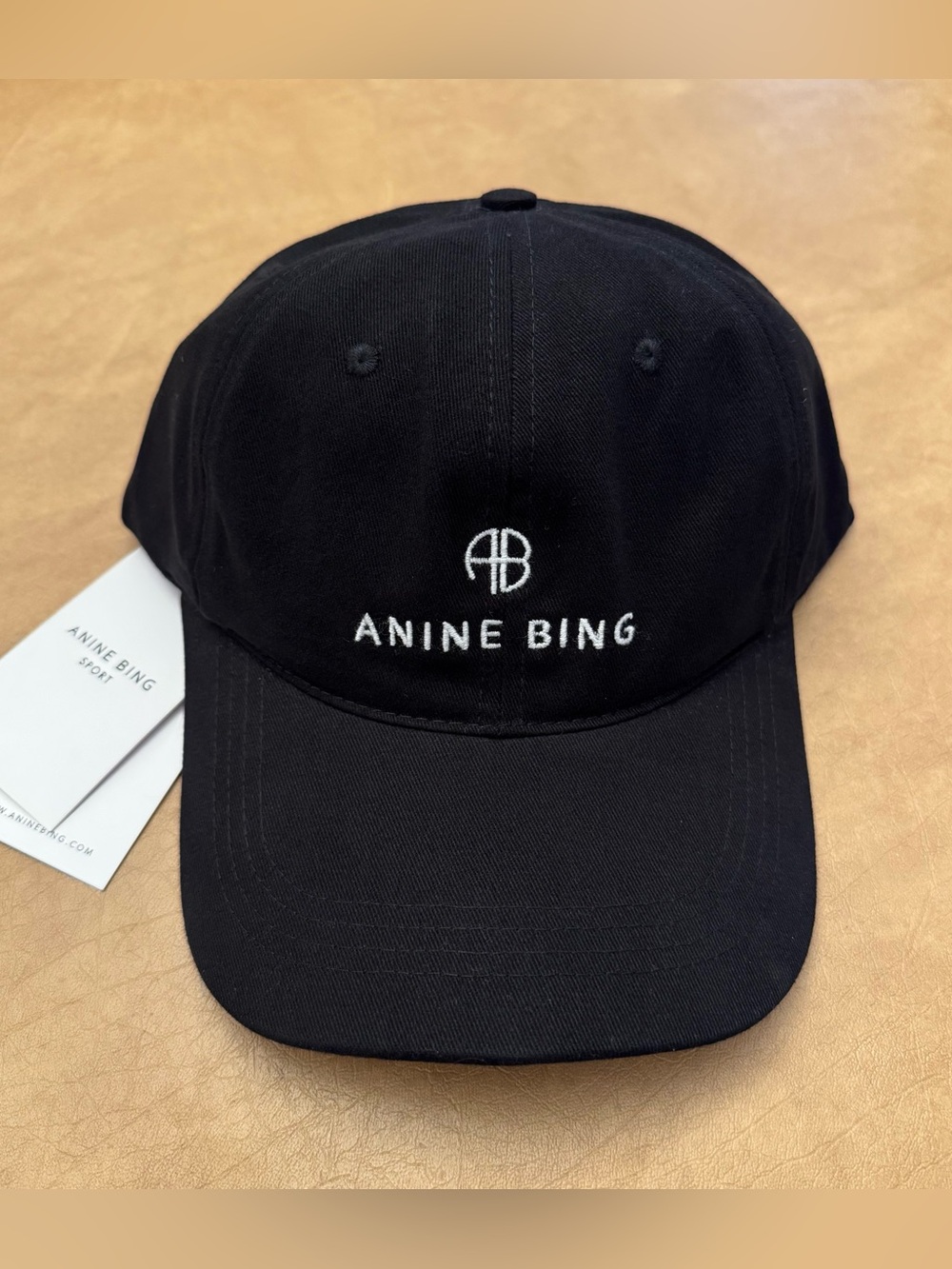 NWT Anine Bing Jeremy Baseball Cap Black